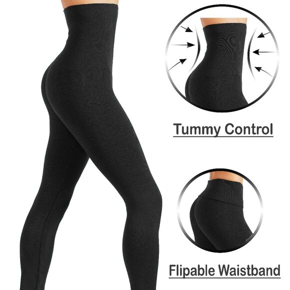 Thick Fleece High Waist Tummy Slim - Picture 5 of 7